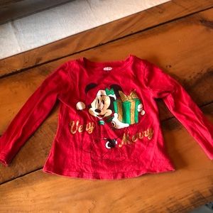 18-24 months Disney Minnie Christmas shirt